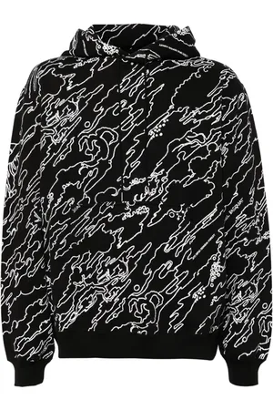 Maharishi Graphic-print cotton hoodie
