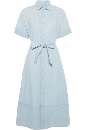 Ralph Lauren Chambray midi shirt dress