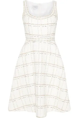 Giambattista Valli Flared bouclé mini dress