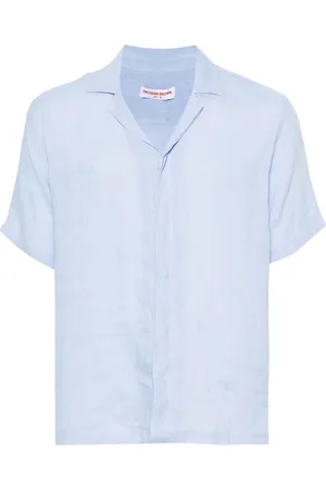 Orlebar Brown Linen short-sleeved shirt