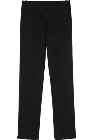 Botter Pressed-crease wool trousers