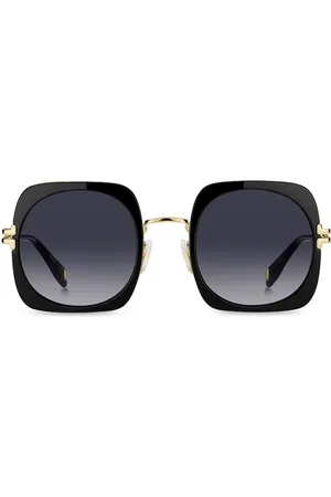 Marc Jacobs Logo-engraved square-frame sunglasses