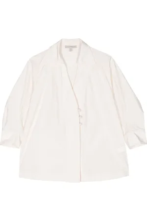 SHIATZY CHEN Knot-detail crinkled shirt