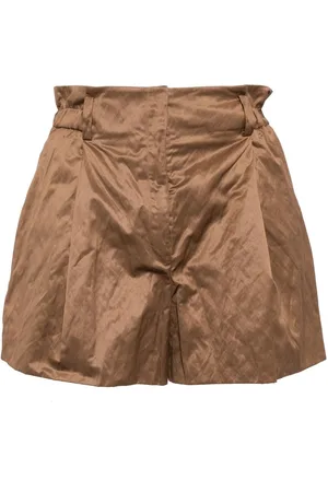SHIATZY CHEN Plenteous crease-effect shorts