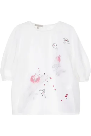 SHIATZY CHEN Floral-print organza blouse