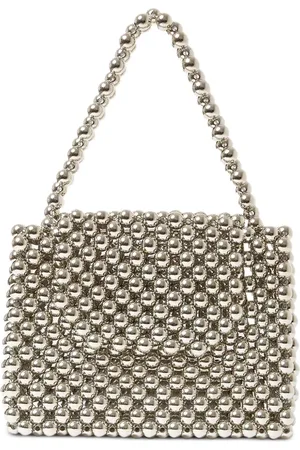 0711 Ani beaded tote bag