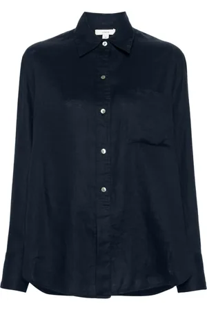 Vince Plain linen shirt