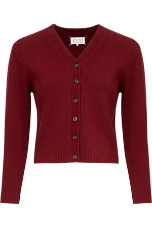 Maison Margiela V-neck wool cardigan