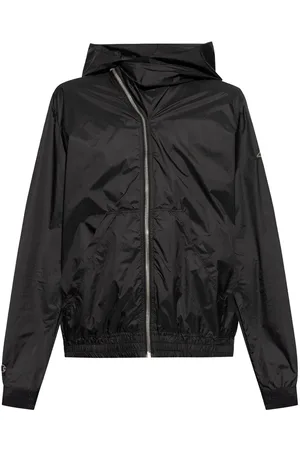 Rick Owens Mountain zip-up hoodded jacket