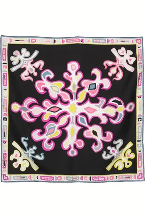 PUCCI Pre-Owned Abstract-print silk scarf