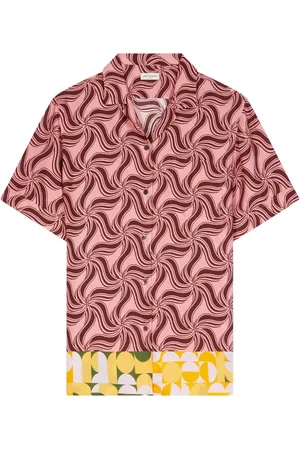 DRIES VAN NOTEN Swirl-print shirt
