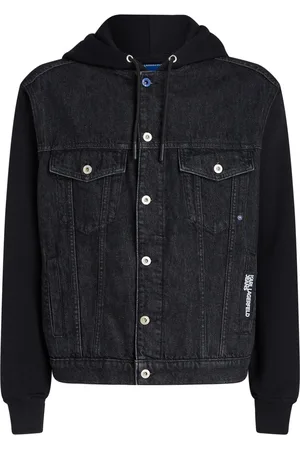 Karl Lagerfeld Logo-patch denim jacket