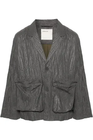 Satta Crinkle single-breasted blazer