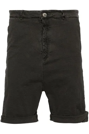 POÈME BOHÉMIEN Mid-rise drop-crotch shorts