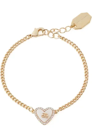Karl Lagerfeld Autograph Heart bracelet