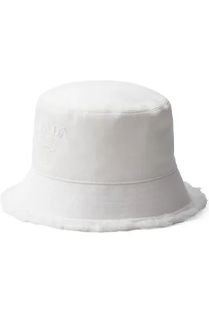 Prada Logo-embroidered bucket hat