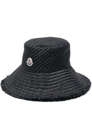Moncler Logo-appliqué interwoven bucket hat