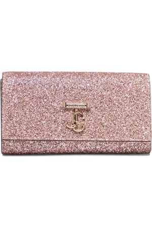 Jimmy Choo Avenue sequin-embellished clutch