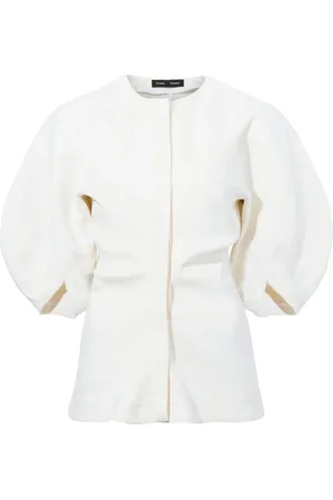 Proenza Schouler Reagan stretch-linen top