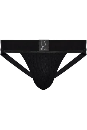 Rick Owens Logo-patch cotton jockstrap