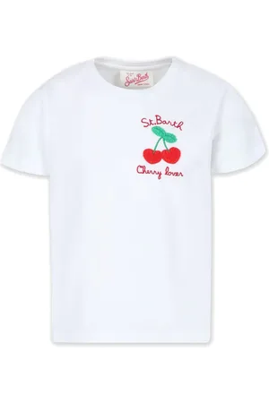 MC2 SAINT BARTH Elly cherry-print cotton T-shirt