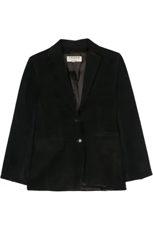 A.N.G.E.L.O. Vintage Cult 2000s suede single-breasted blazer
