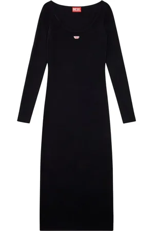 Diesel D-Ballet-D ribbed maxi dress