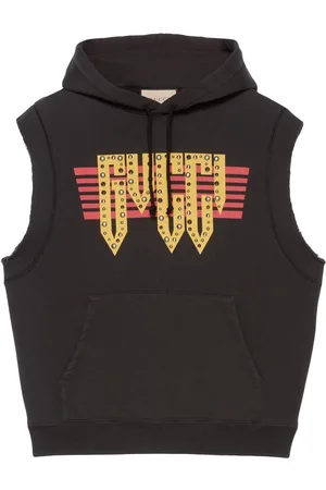 Gucci Cotton jersey sleeveless sweatshirt