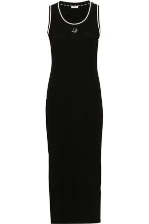 Liu Jo Logo-embroidered maxi dress