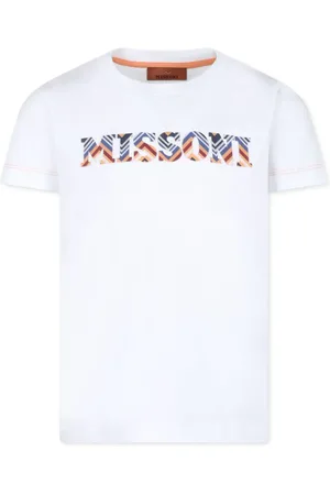 Missoni Logo-lettering cotton T-shirt