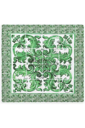 Dolce & Gabbana Maiolica print changing mat