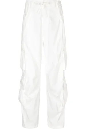 Dolce & Gabbana Drawstring-waist poplin cargo pants