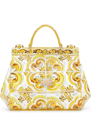 Dolce & Gabbana Sicily Majolica-print tote bag