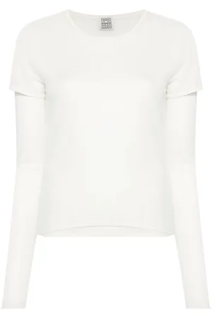 Totême Layered fine-knit jumper