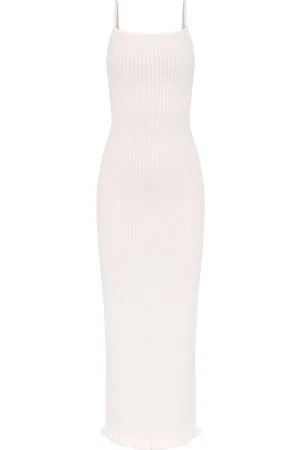 POSSE Iris cable-knit linen dress