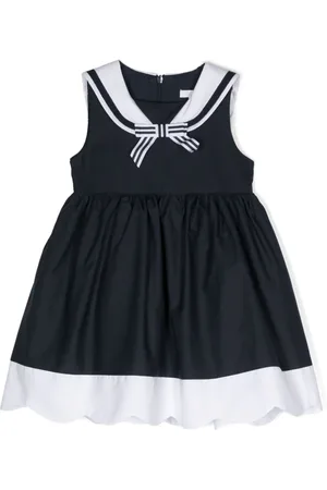 PATACHOU Sailor-collar cotton dress