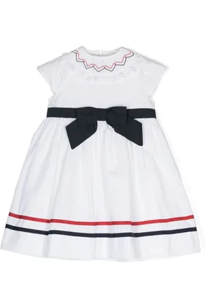 PATACHOU Bow-detail cotton dress