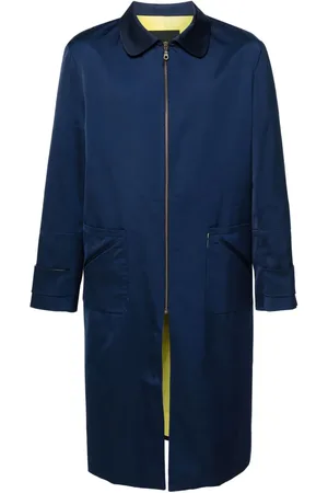 LABRUM Rounded-collar shell coat