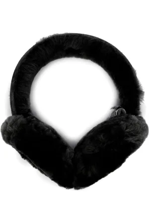 UGG Logo-patch faux-fur headband