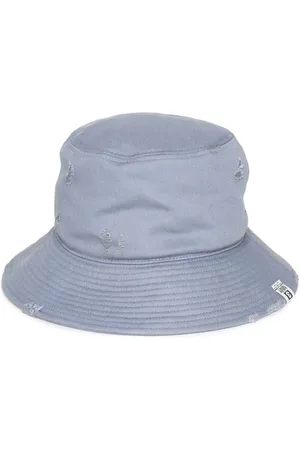 Maison Mihara Yasuhiro Distressed-effect cotton bucket hat