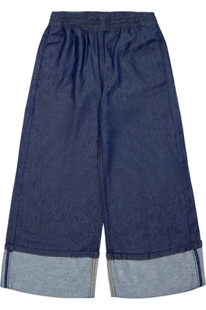 Maison Margiela Wide leg cotton jeans