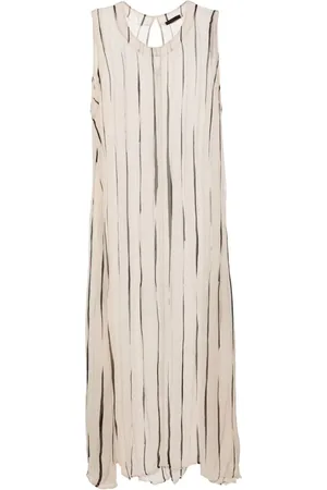 TRANSIT Textured sheer midi dress