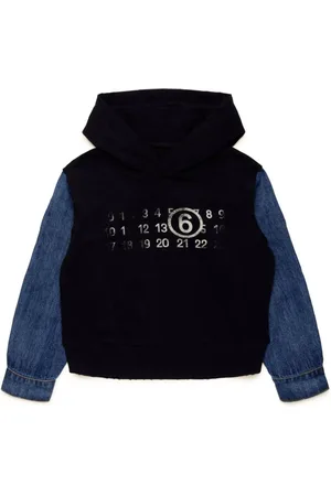 Maison Margiela Logo-print cotton hoodie