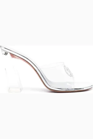 Amina Muaddi Bella 110mm sandals