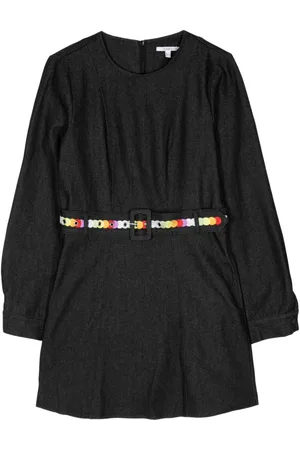 OLIVIA RUBIN Paola belted denim dress