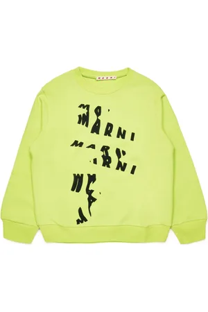 Marni Logo-print cotton sweatshirt