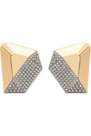 Amina Muaddi Gisele drop earrings