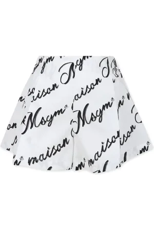 Msgm Logo-print cotton short