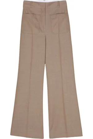 Victoria Beckham Alina high-waist flared trousers