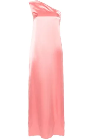Lanvin Ribbon satin maxi dress